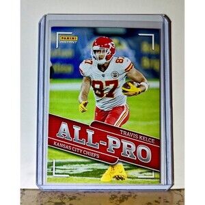 Travis Kelce 2020 Panini All-Pro NFL #6 Football Card 1/241 Kansas City Chiefs